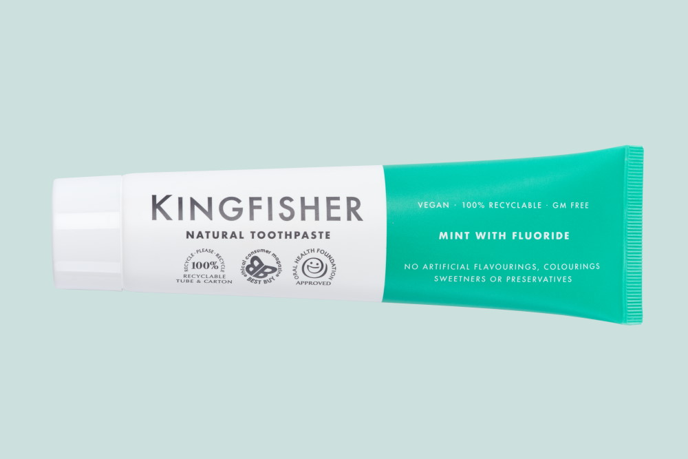 KINGFISHER natural toothpaste mint  100ml